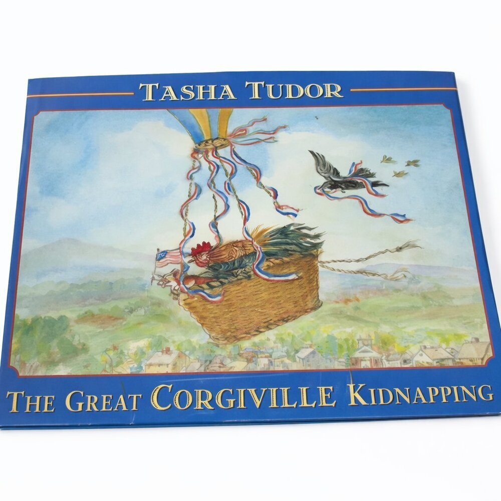 Tasha Tudor – The Great Corgiville Kidnapping (1997, First Edition, Hardcover